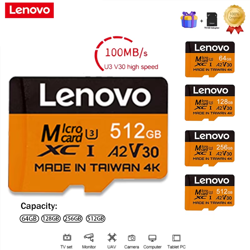 Board Game Journal - Schede SD Lenovo Secure da 512GB,