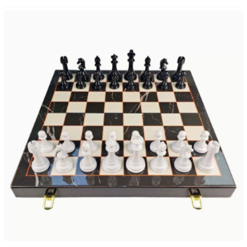 Game Storage Box - Set di Scacchi in Legno Massello