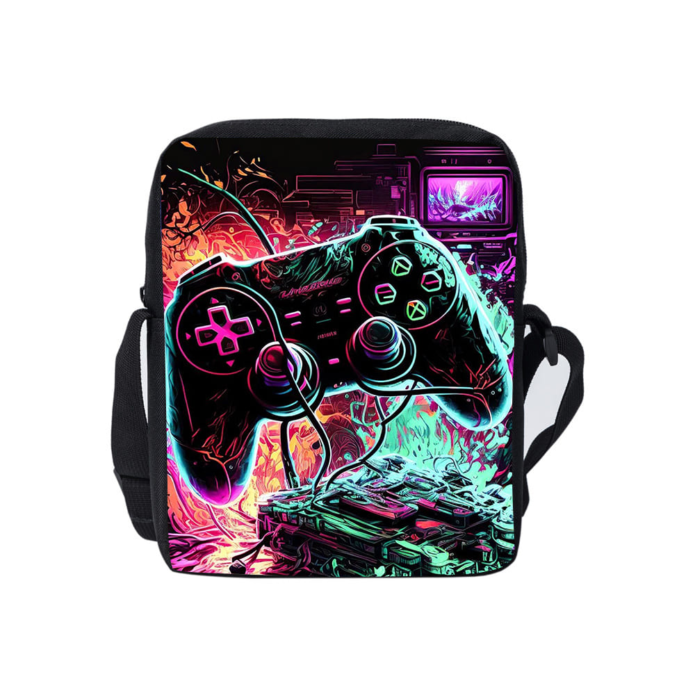 Game Storage Box - Fantastica borsa a tracolla monofacciale Cool