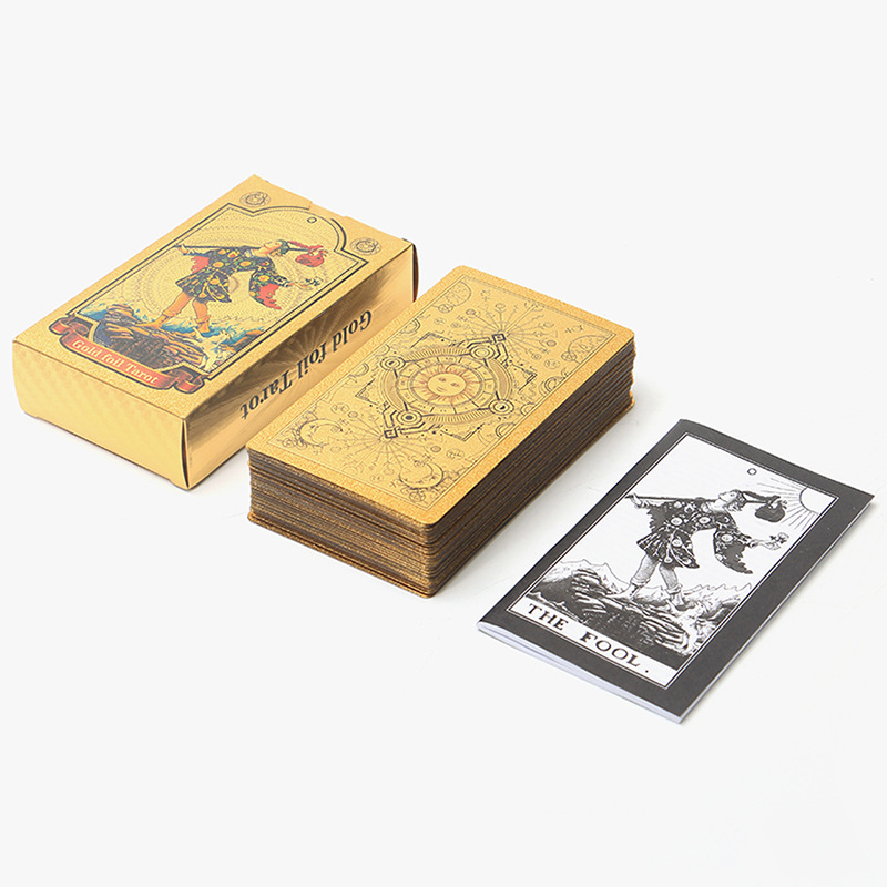 Board Game Dixit - Carta dei tarocchi in lamina d'oro