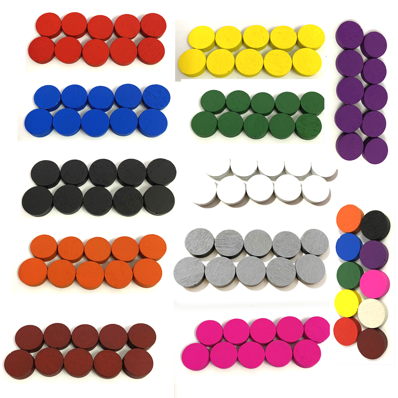 Board Game Dixit - 100 pezzi Diametro 15*5MM Pezzi di