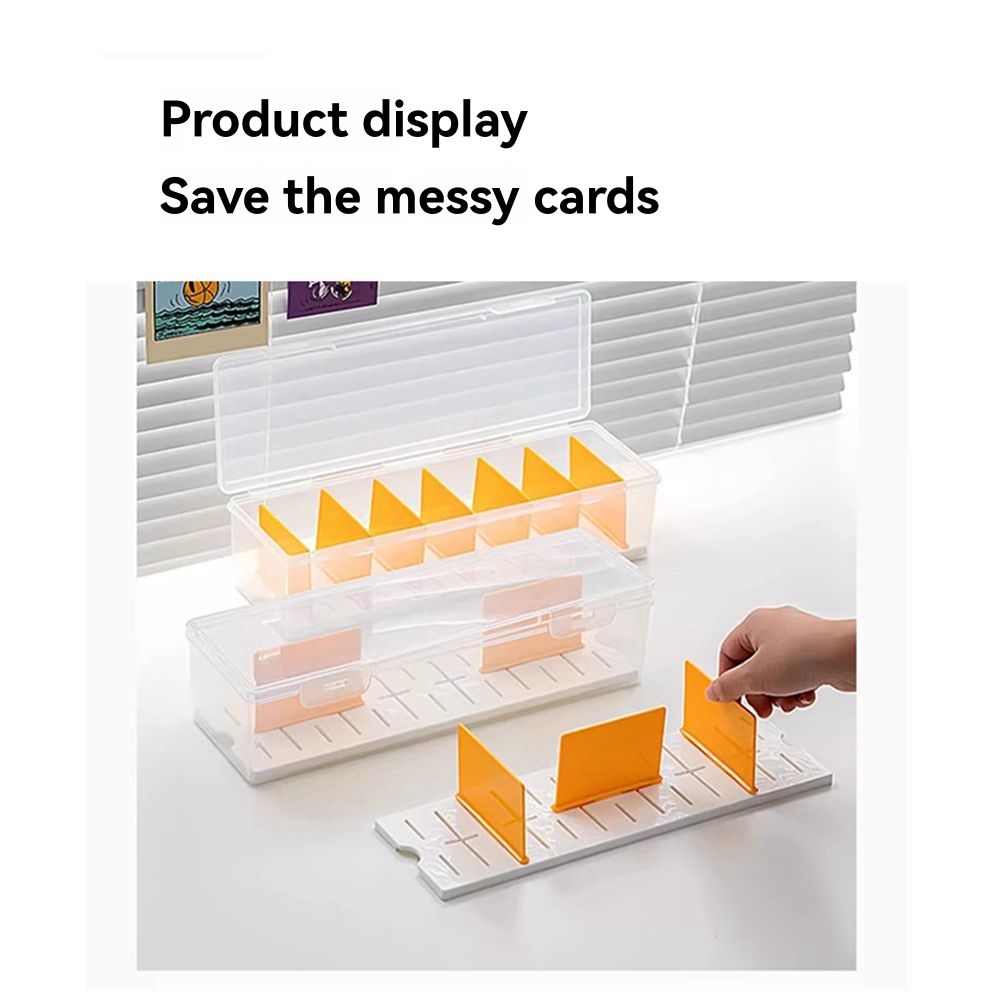 Game Storage Box - Scatola Organizzatrice in Plastica Trasparente ABST