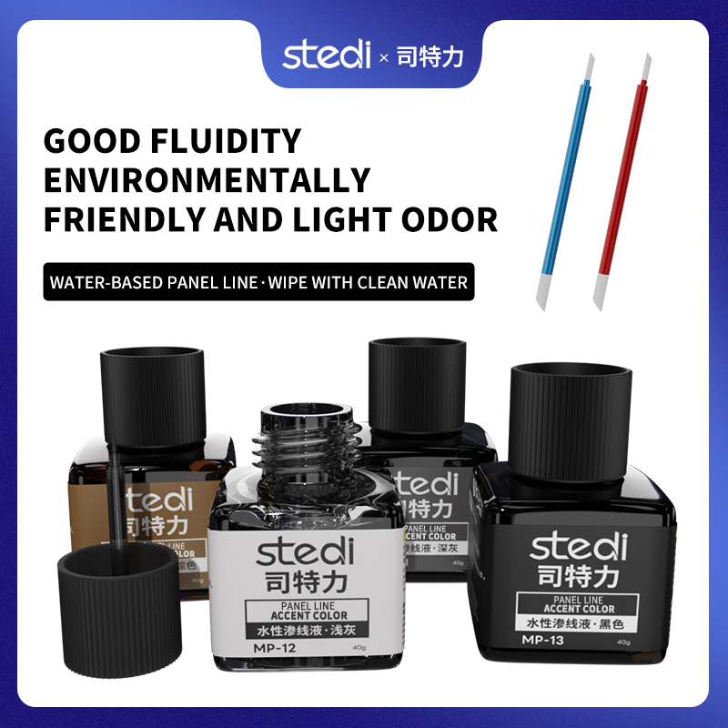 Stedi Water-Based Panel Line R - Tamiya Model Paint Set recensione e prezzo