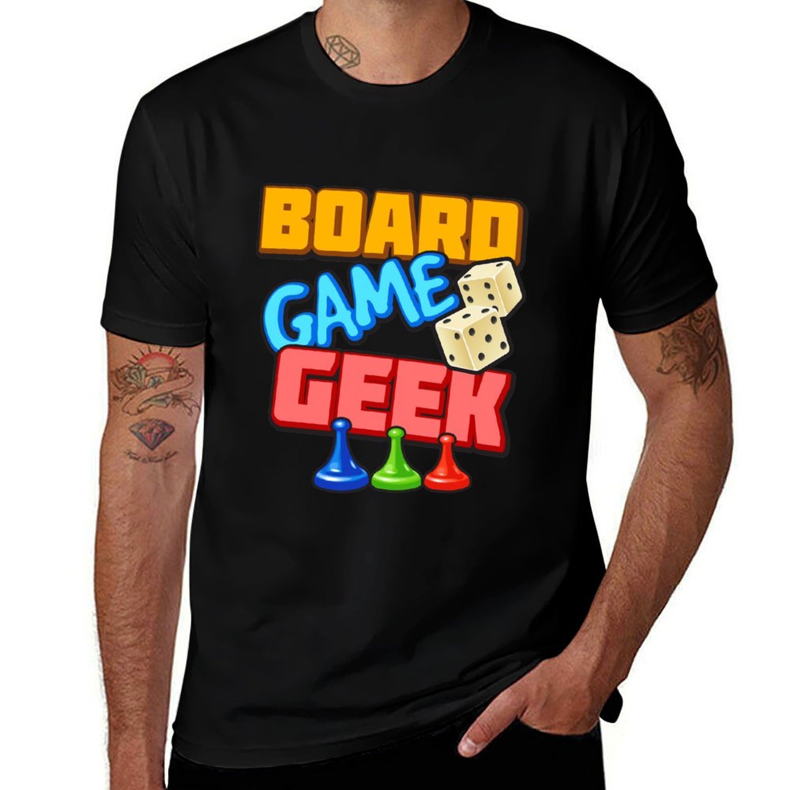 T-Shirt Geek Giochi da Tavolo  - Board Game Geek recensione e prezzo