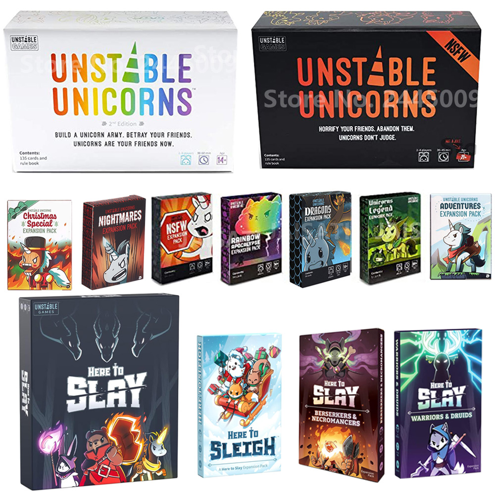 Unicorni gioco di carte natale - Board Game Zombicide recensione e prezzo