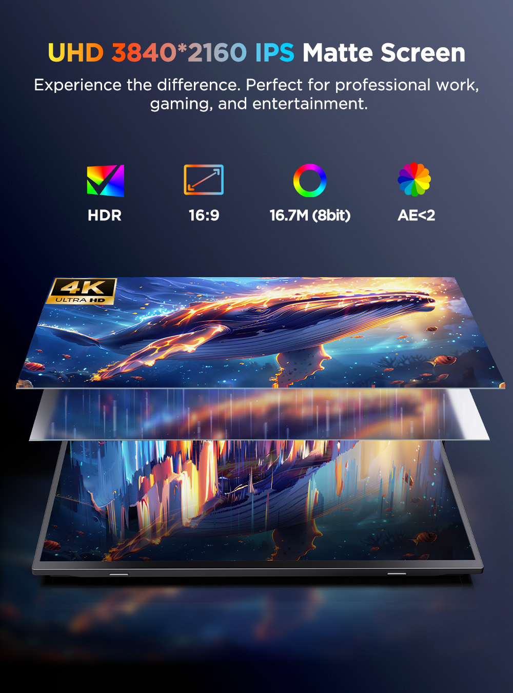 UPERFECT Monitor Portatile 4K  - Board Game Journal recensione e prezzo