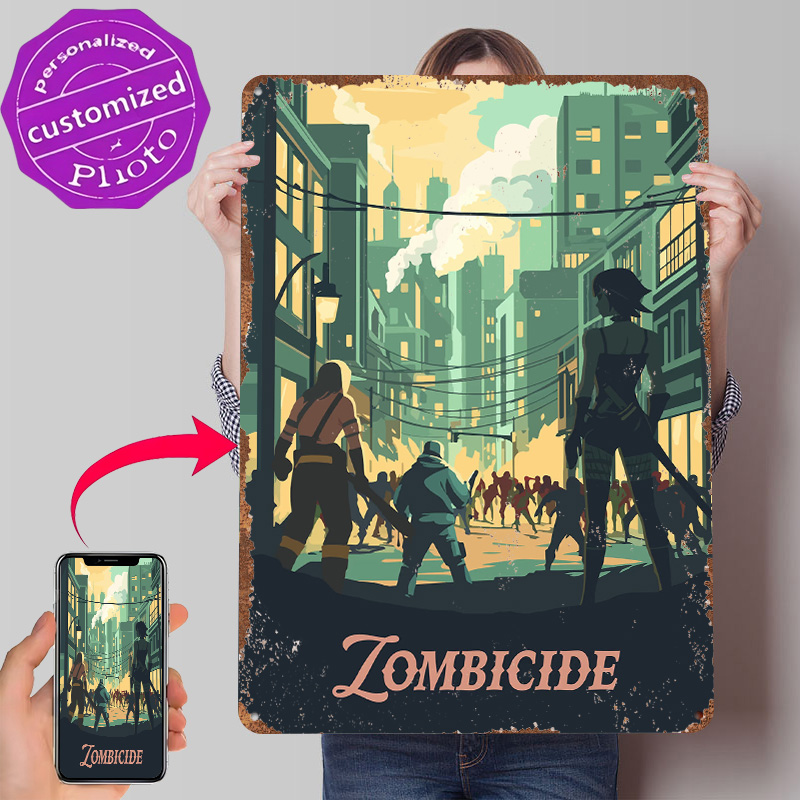 Poster in Metallo Ispirato al  - Board Game Zombicide recensione e prezzo