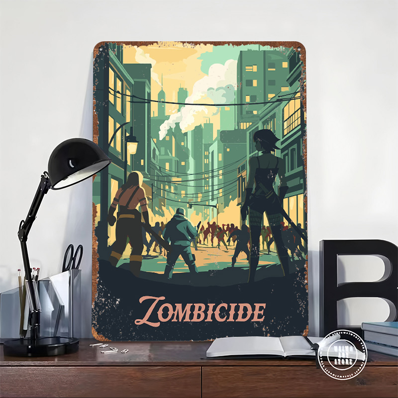 Poster in Metallo Ispirato al  - Board Game Zombicide recensione e prezzo
